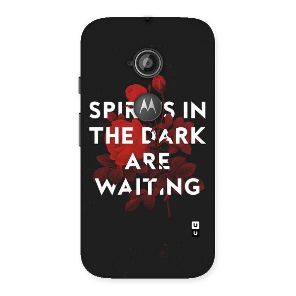 Dark Spirits Back Case for Moto E 2nd Gen