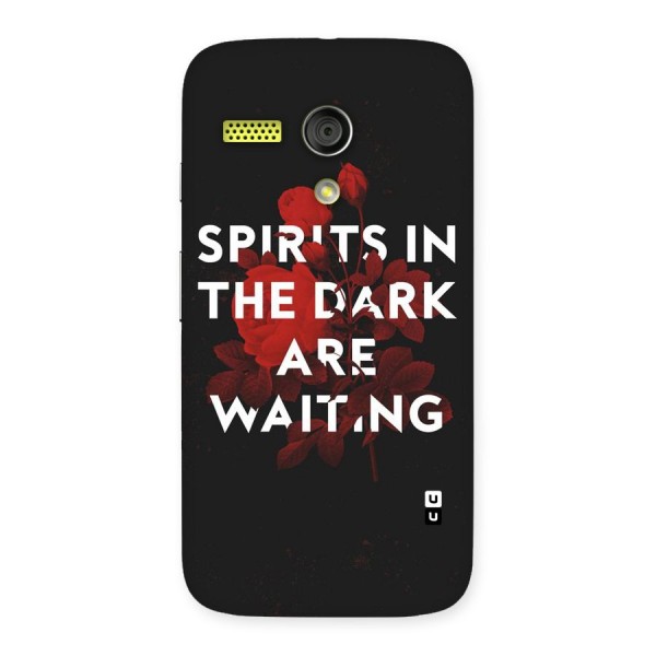 Dark Spirits Back Case for Moto G