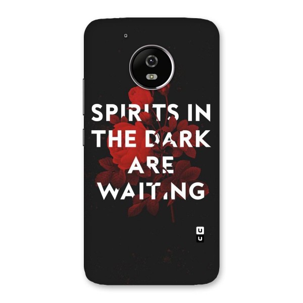Dark Spirits Back Case for Moto G5