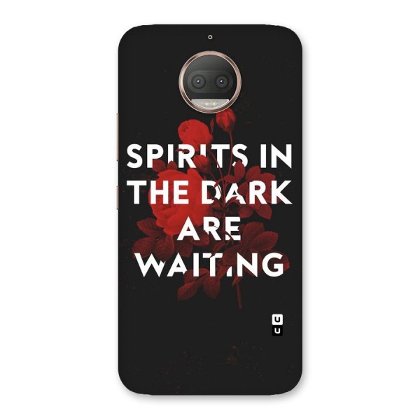 Dark Spirits Back Case for Moto G5s Plus