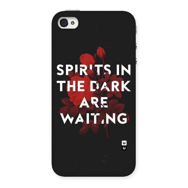 Dark Spirits Back Case for iPhone 4 4s
