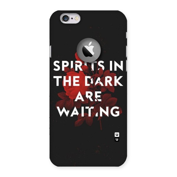 Dark Spirits Back Case for iPhone 6 Logo Cut
