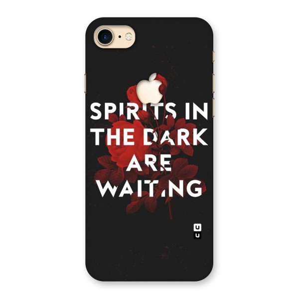Dark Spirits Back Case for iPhone 7 Apple Cut