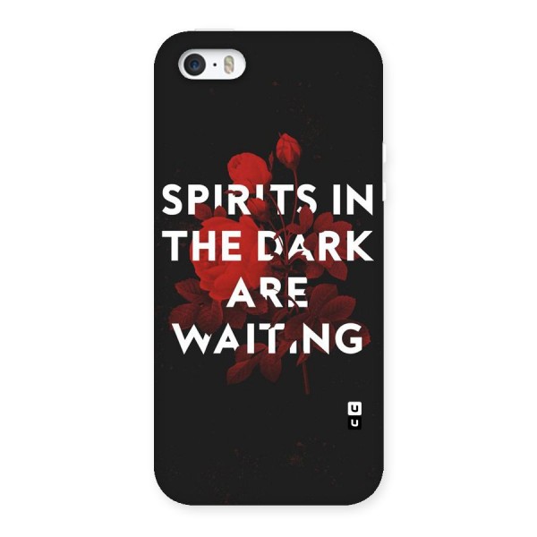 Dark Spirits Back Case for iPhone SE