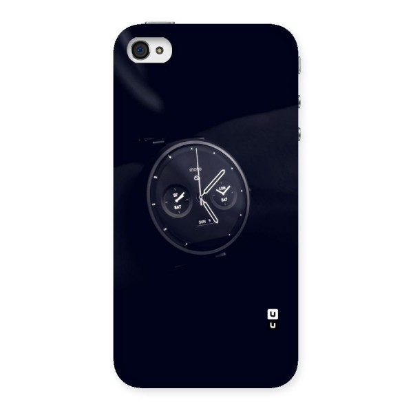 Dark Watch Back Case for iPhone 4 4s