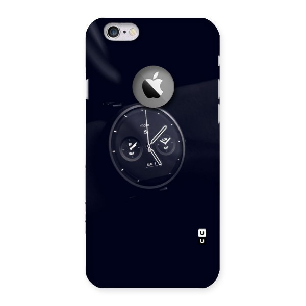 Dark Watch Back Case for iPhone 6 Logo Cut