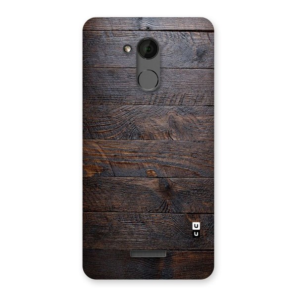 Dark Wood Printed Back Case for Coolpad Note 5