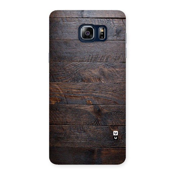 Dark Wood Printed Back Case for Galaxy Note 5