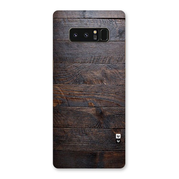 Dark Wood Printed Back Case for Galaxy Note 8