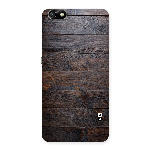 Dark Wood Printed Back Case for Honor 4X