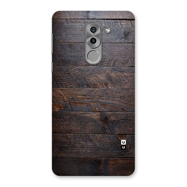Dark Wood Printed Back Case for Honor 6X