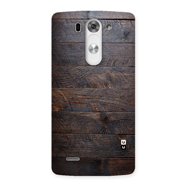 Dark Wood Printed Back Case for LG G3 Beat