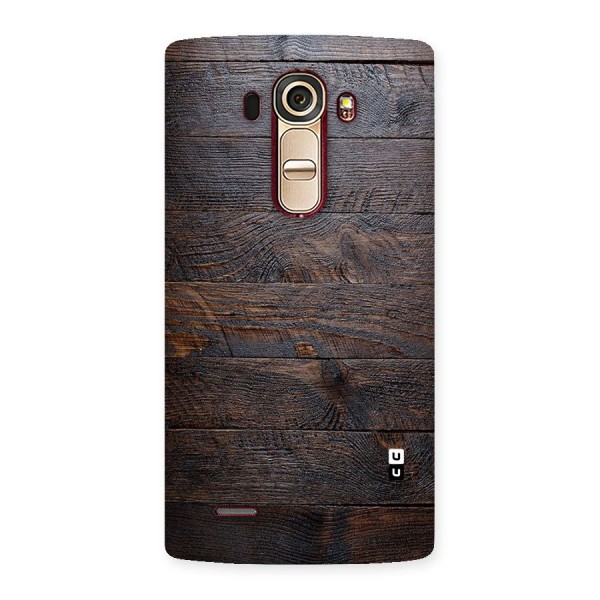 Dark Wood Printed Back Case for LG G4