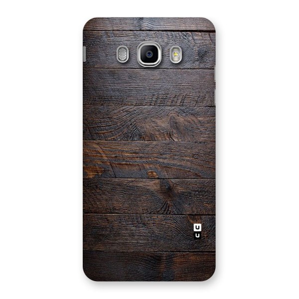 Dark Wood Printed Back Case for Samsung Galaxy J5 2016