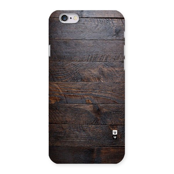 Dark Wood Printed Back Case for iPhone 6 6S