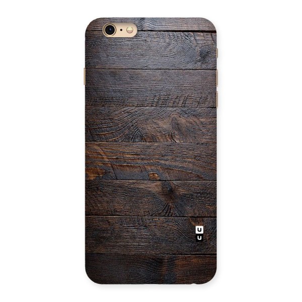 Dark Wood Printed Back Case for iPhone 6 Plus 6S Plus