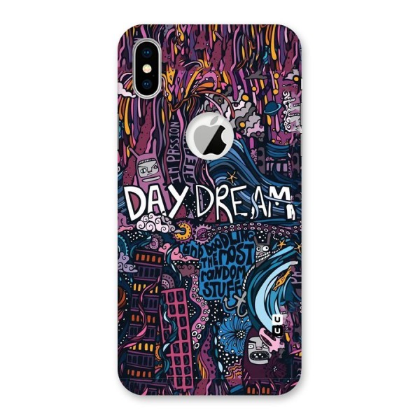 Daydream Design Back Case for iPhone X Logo Cut