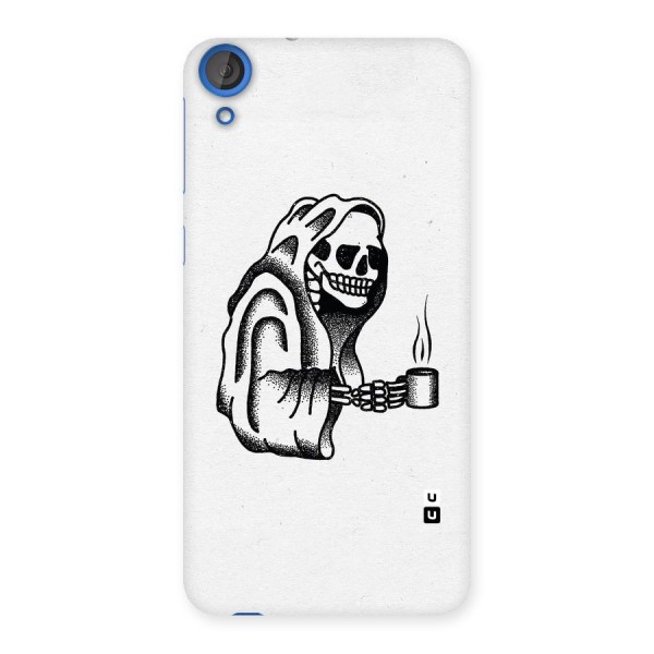 Dead But Coffee Back Case for HTC Desire 820