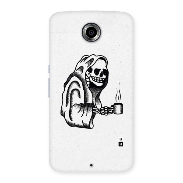 Dead But Coffee Back Case for Nexsus 6