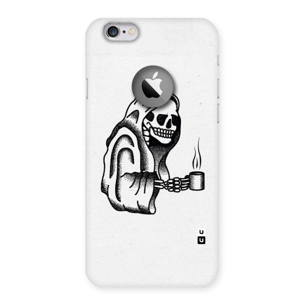 Dead But Coffee Back Case for iPhone 6 Logo Cut