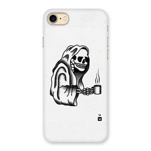 Dead But Coffee Back Case for iPhone 7