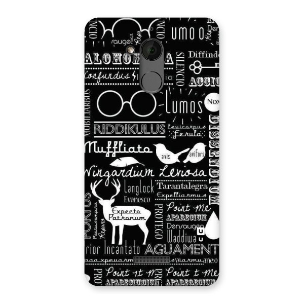 Deer Key Spell Back Case for Coolpad Note 5