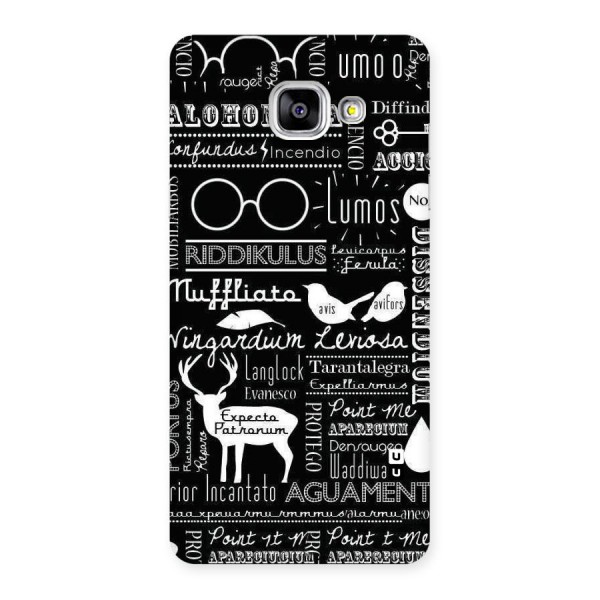 Deer Key Spell Back Case for Galaxy A5 2016