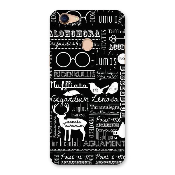 Deer Key Spell Back Case for Oppo F5