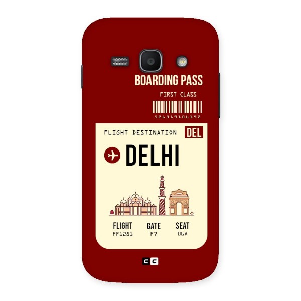 Delhi Boarding Pass Back Case for Galaxy Ace 3