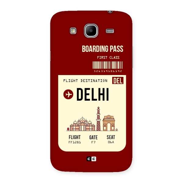 Delhi Boarding Pass Back Case for Galaxy Mega 5.8