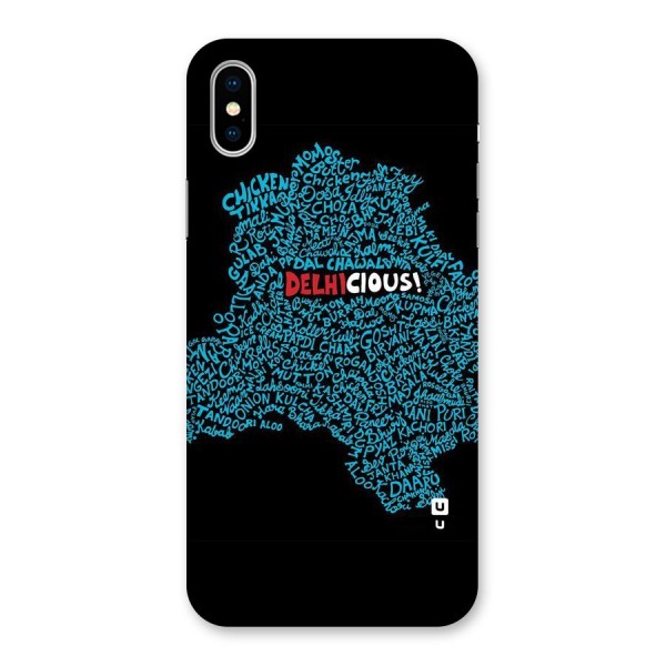 Delhicious Back Case for iPhone X