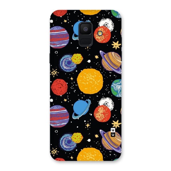 Designer Planets Back Case for Galaxy A6 (2018)