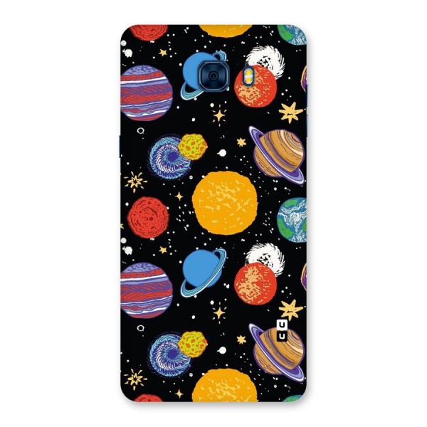 Designer Planets Back Case for Galaxy C7 Pro