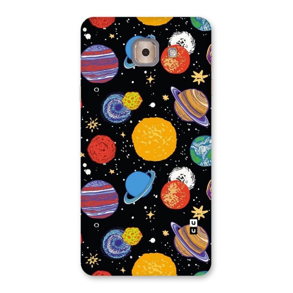 Designer Planets Back Case for Galaxy J7 Max