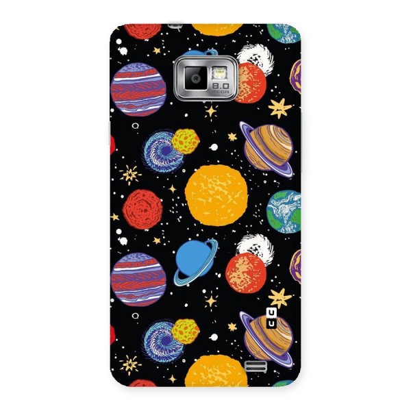 Designer Planets Back Case for Galaxy S2