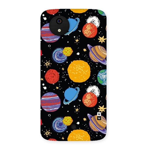Designer Planets Back Case for Micromax Canvas A1
