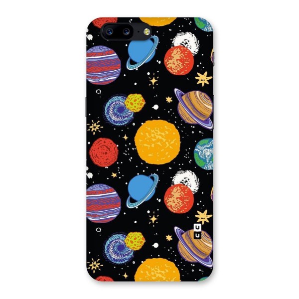 Designer Planets Back Case for OnePlus 5