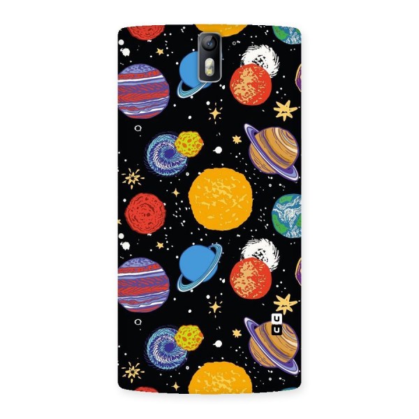 Designer Planets Back Case for One Plus One