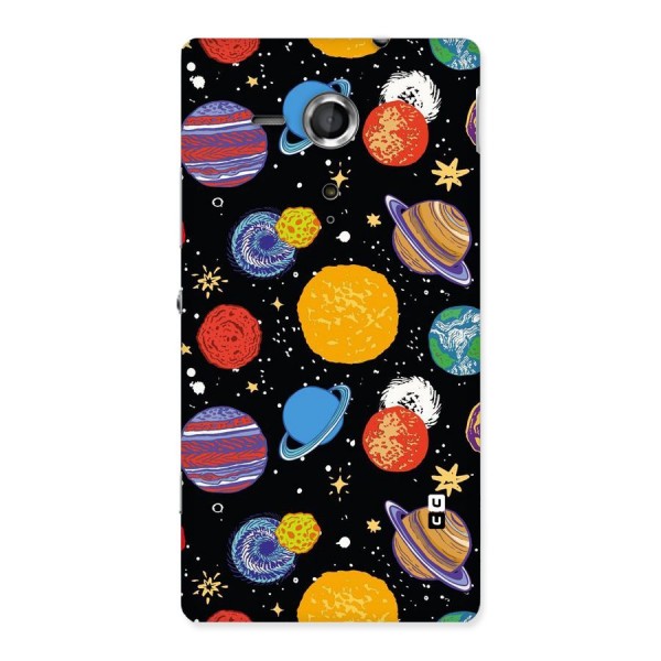 Designer Planets Back Case for Sony Xperia SP