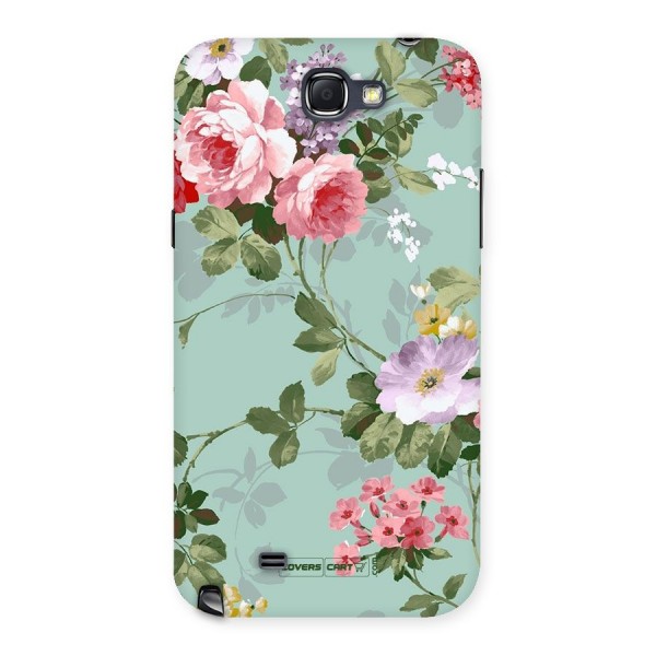 Desinger Floral Back Case for Galaxy Note 2