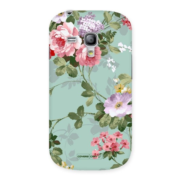 Desinger Floral Back Case for Galaxy S3 Mini