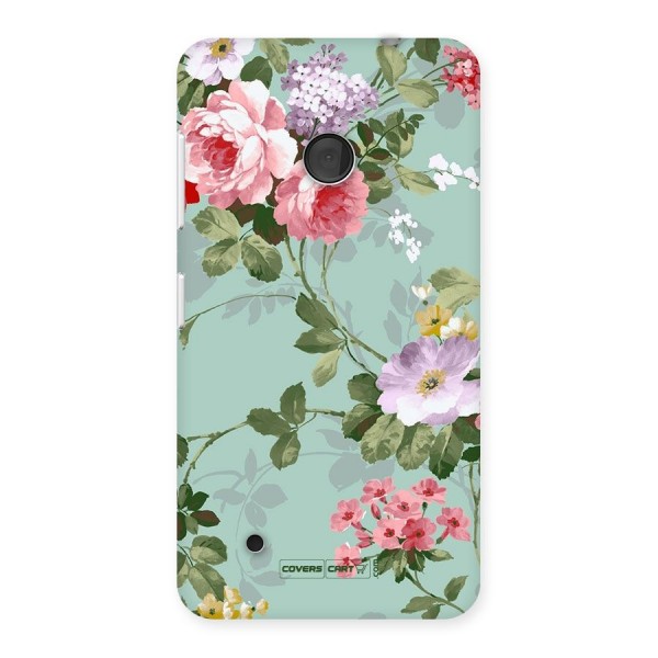 Desinger Floral Back Case for Lumia 530