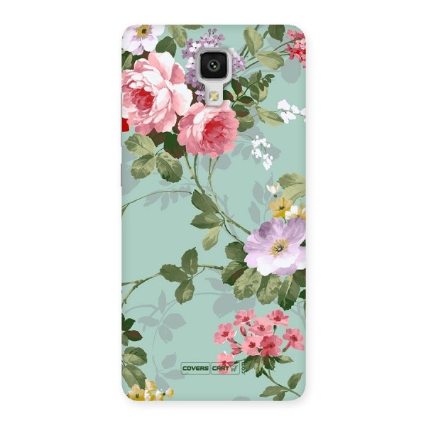 Desinger Floral Back Case for Xiaomi Mi 4