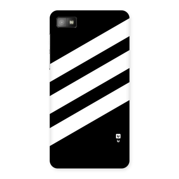 Diagonal Classic Stripes Back Case for Blackberry Z10
