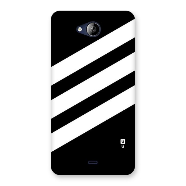 Diagonal Classic Stripes Back Case for Canvas Play Q355