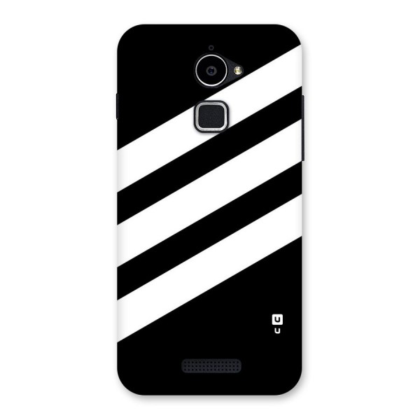 Diagonal Classic Stripes Back Case for Coolpad Note 3 Lite