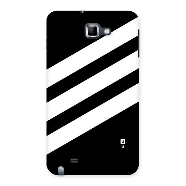 Diagonal Classic Stripes Back Case for Galaxy Note