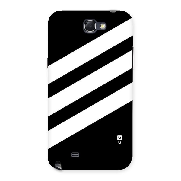 Diagonal Classic Stripes Back Case for Galaxy Note 2