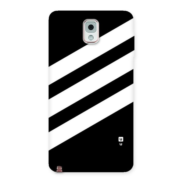 Diagonal Classic Stripes Back Case for Galaxy Note 3