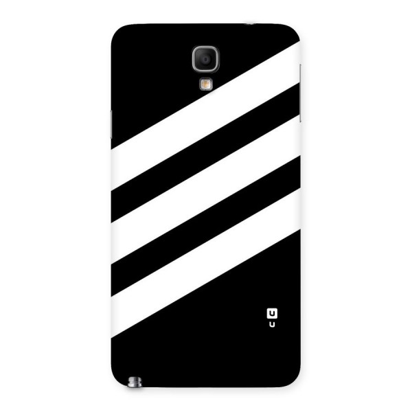 Diagonal Classic Stripes Back Case for Galaxy Note 3 Neo